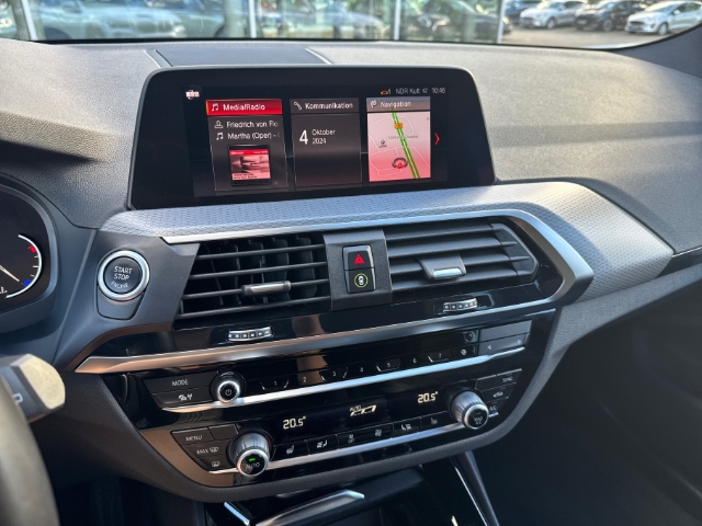 BMW X3 xDrive 20 d M-Sport Navi digitales Cockpit Klimaautom Musikstreaming SHZ